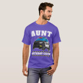 Aunt Birthday Crew Police Car Policeman Officer Au Tシャツ (正面フル)