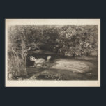 “Aunt Fritzi as Ophelia” Poster ポスター<br><div class="desc">We took the famous drawing of Ophelia from Macbeth an reimagined it with Aunt Fritzi, using the immortal work of artist John Everett Millais. What if Fritzi was rejected by Phil Fumble and lost her mind, as Ophelia did? Add a touch of literary allusion to your decor with this unique...</div>