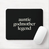 Aunt Godmother Legend Funny Godparent S Gift Aunt  マウスパッド (マウス)