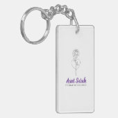 Aunt Keychain – The Heart of Our Family  キーホルダー (正面左)