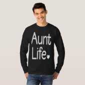 Aunt Life Cute Aunt Tシャツ (正面フル)