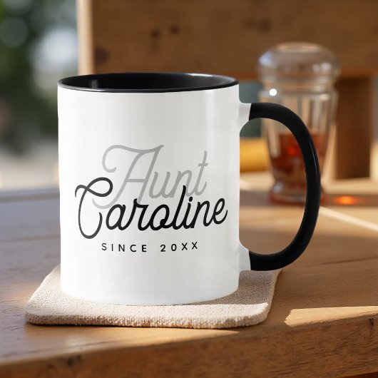 Aunt Modern Simple Elegant Chic マグカップ