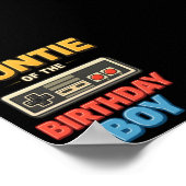 Aunt of The Birthday Boy Matching Family  ポスター (角)