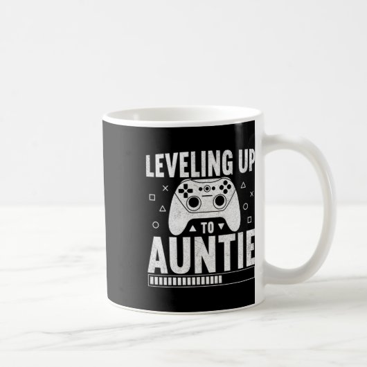 Auntieビデオゲームバーまで コーヒーマグカップ (右)