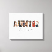 Auntieフォトコラージュキャンバス キャンバスプリント (正面)