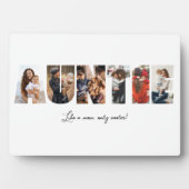 Auntie写真コラージュのプラーク フォトプラーク (正面)