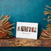 Auntie写真コラージュのプラーク フォトプラーク (側面)