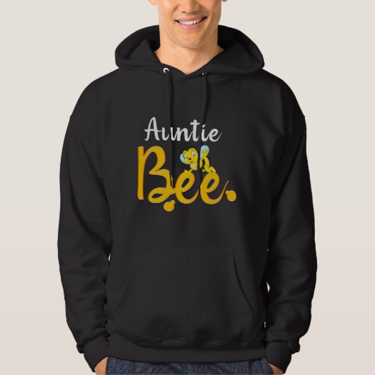 Auntie Bee Matching Family First Bee Day Outfits パーカ (正面)