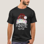 Auntie Crew Santa Family Matching Christmas Pajama Tシャツ<br><div class="desc">Auntie Crew Santa Family Matching Christmas Pajamas Gift</div>