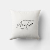 Auntie ESTに昇格 | 新しい贈り物 クッション (裏面)