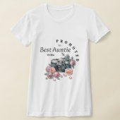 AUNTIE Est最高のに昇格20xx Tシャツ (レイダウン)