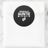 Auntie Est 2024母の日に昇格 ラウンドシール (バッグ)