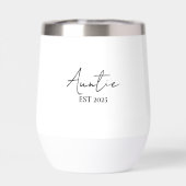 Auntie EST 2025に昇格 | 初めての叔母 (背面)