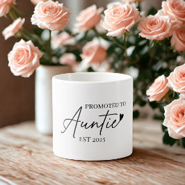 Auntie EST 2025に昇格 | 初めての叔母 エスプレッソカップ