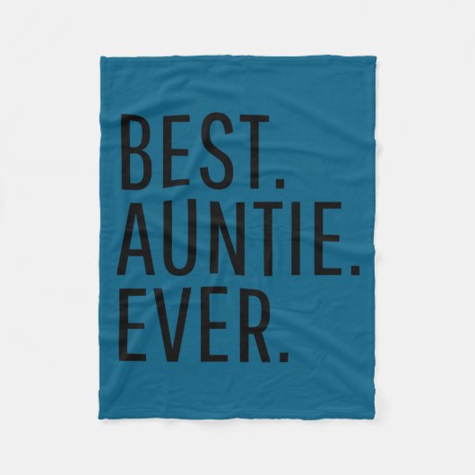 Auntie Ever Funny Auntie  フリースブランケット (正面)
