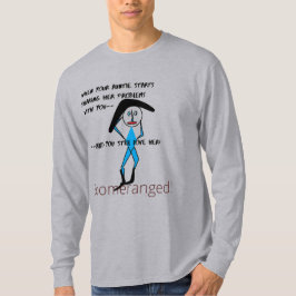 Auntie Love -長袖TシャツBoomeranged Tシャツ
