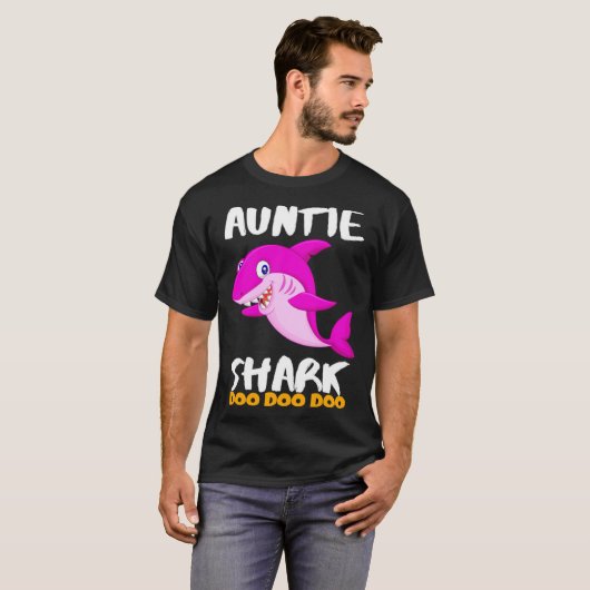 Auntie Shark  Last Minute Tシャツ (正面フル)