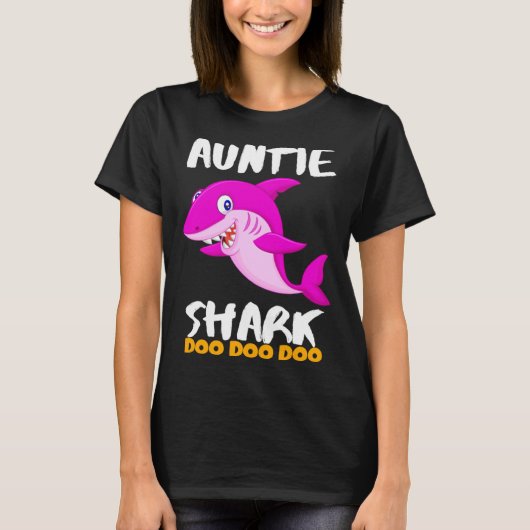 Auntie Shark  Last Minute Tシャツ (正面)