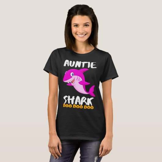 Auntie Shark  Last Minute Tシャツ (正面フル)