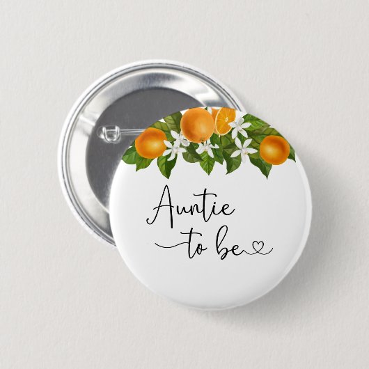 Auntie to be-A小さなかわいこちゃんは途中ベビー翔 缶バッジ (正面&裏面)