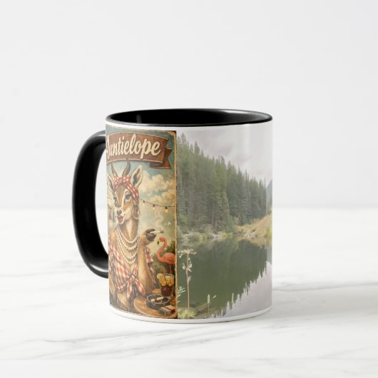 Auntielope Mug マグカップ (正面左)
