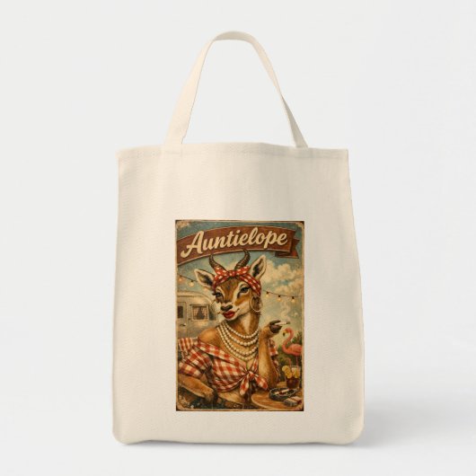 Auntielope Tote Bag トートバッグ (正面)