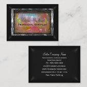 Auntielosaのエレガントなプロフェッショナル 名刺 (正面/裏面)