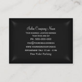 Auntielosaのエレガントなプロフェッショナル 名刺 (裏面)