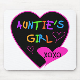 Aunties女の子tシャツ、マグカップ、帽子など マウスパッド