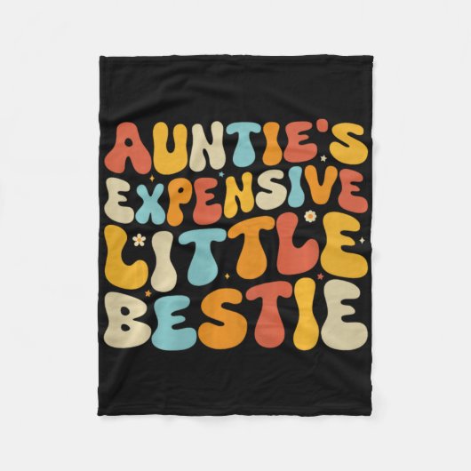 Auntie's Expensive Little Ie, Funny New Aunt Nephe フリースブランケット (正面)