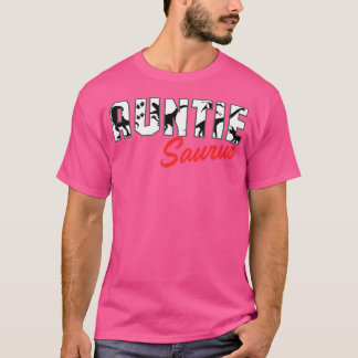 Auntiesaurus Tレックス恐竜AuntieシャツWome Tシャツ