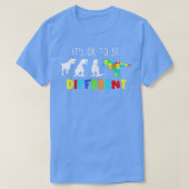 Auntiesaurus T Re DinosaurIt's Ok To Be Different Tシャツ (デザイン正面)