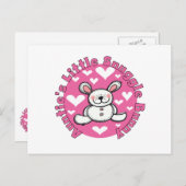 AUNTIESNUGGLEBUNNY.png ポストカード (正面/裏面)