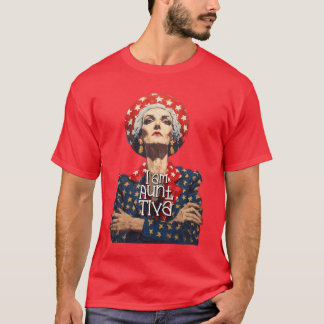 Auntifa 民主主義の守護者 印刷 友達 tシャツ