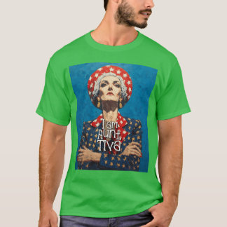 Auntifa 民主主義の守護者 友達 tシャツ