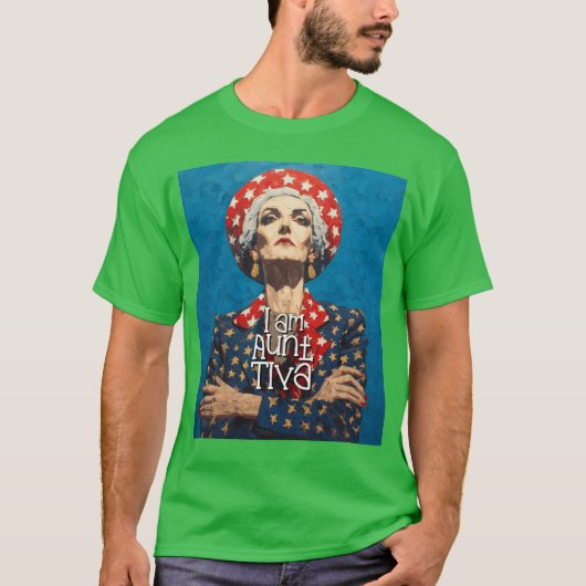 Auntifa 民主主義の守護者 友達 tシャツ (正面)
