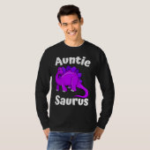 Auntsaurus Aunt Dinosaur  Dino Tシャツ (正面フル)