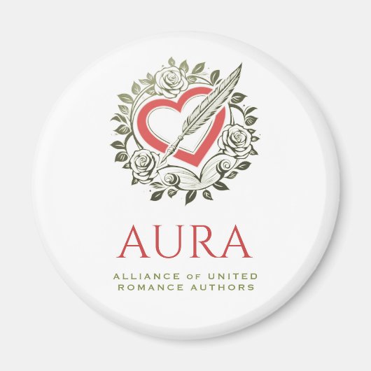 AURAマグネット赤と緑 マグネット (正面)