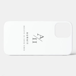 Aura11信じの雰囲気 iPhone 12ケース