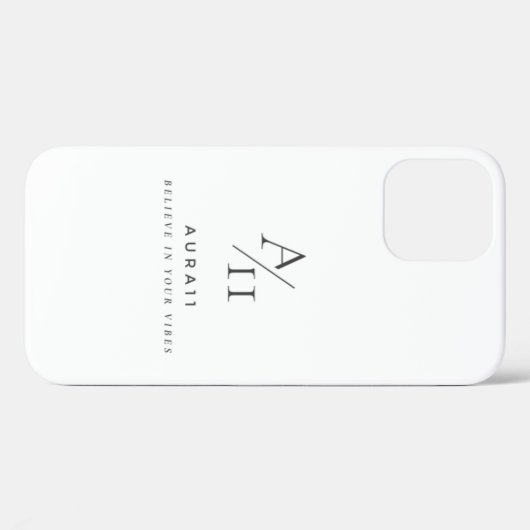 Aura11信じの雰囲気 Case-Mate iPhoneケース (裏面 (横))
