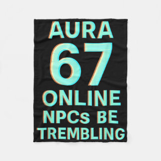 Aura 67 オンラインNPCが震えるバグ ゲーミングシックス フリースブランケット