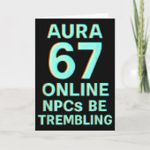 Aura 67 Online Npcs Be Trembling Glitch Gaming Six カード (正面)