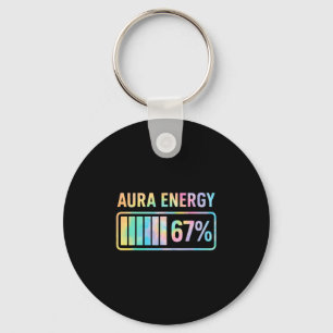 Aura Energy 67 楽しいシックスセブン ミームジェネレーションアルファスラング キーホルダー