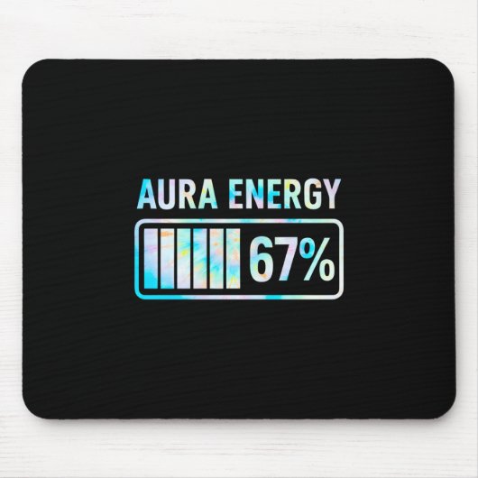 Aura Energy 67 67 シックス セブン ミーム マウスパッド (正面)