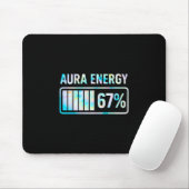 Aura Energy 67 67 Six Seven Meme  マウスパッド (マウス)