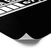 Aura Energy 67 Funny Six Seven Meme Gen Alpha Slan ポスター (角)