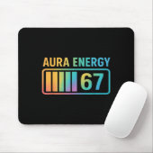 Aura Energy 67 Gen Alpha 6 7 Meme Infinite Rizz St マウスパッド (マウス)
