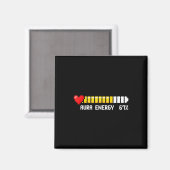 Aura Energy 67 Percent ミーム ゲーマー レトロ ゲーム マグネット (正面/裏面)