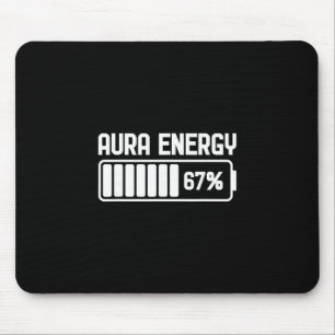 Aura Energy At 67 おもしろ 6 7 ミーム Gen Alpha S マウスパッド