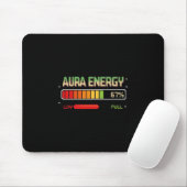 Aura Energy At 67 Funny Six Seven Meme Gen Alpha S マウスパッド (マウス)